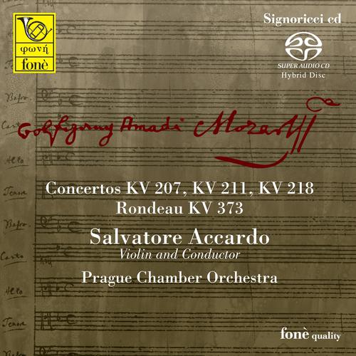 Konzert fur Violine in D Major, K. 211: III. Rondeau. Allegro-Wolfgang Amadeus Mozart: Violin Concertos, K. 207, K. 211, K. 218